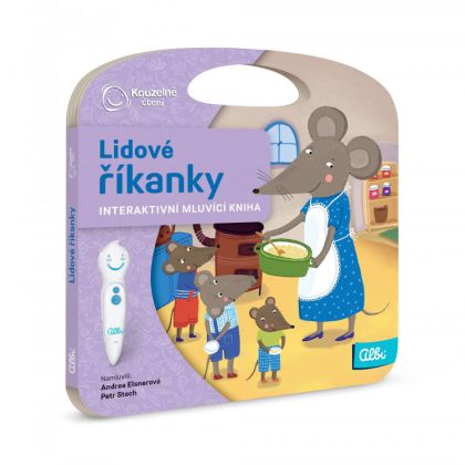 Albi interaktivní mluvící kniha - Lidové říkanky - Kouzelné čtení