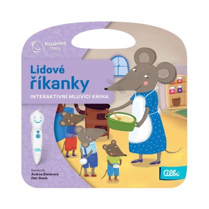 Albi interaktivní mluvící kniha - Lidové říkanky - Kouzelné čtení