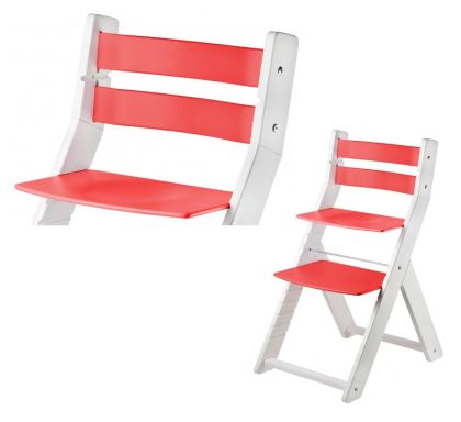 Woodpartner, Dětská rostoucí židle SANDY bílá