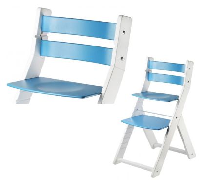 Woodpartner, Dětská rostoucí židle SANDY bílá