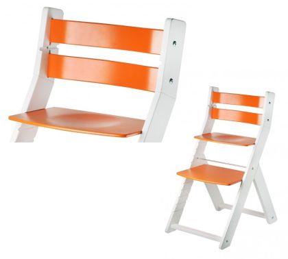 Woodpartner, Dětská rostoucí židle SANDY bílá