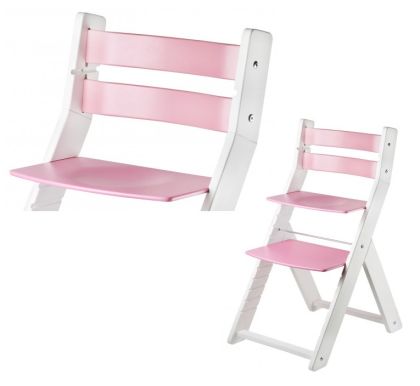 Woodpartner, Dětská rostoucí židle SANDY bílá