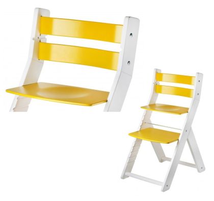 Woodpartner, Dětská rostoucí židle SANDY bílá