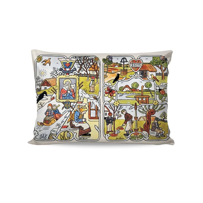 Matějovský, Povlak na polštář Lada Čtyři roční období 33x50