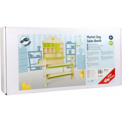 small foot, Dřevěný prodejní stánek zelený