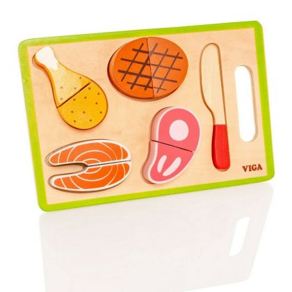 VIGA, Dřevěné krájení - maso