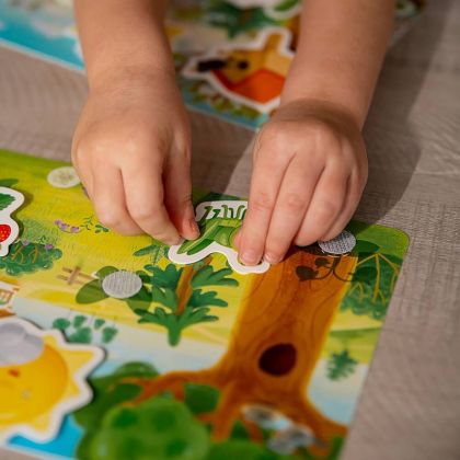 PEXI Velcro skládačky - Roční období