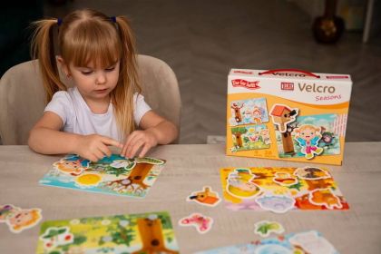 PEXI Velcro skládačky - Roční období