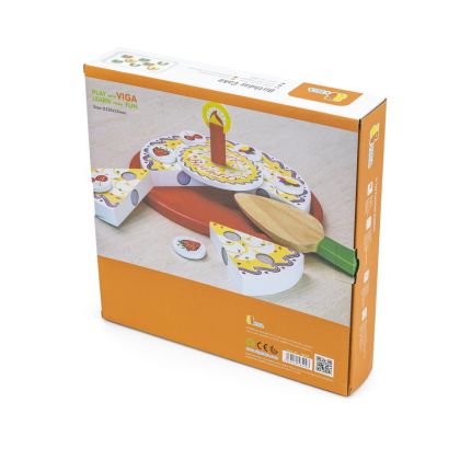 VIGA, Dřevěné krájení - narozeninový dort