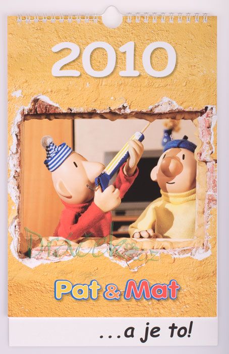 Nástěnný kalendář 2010 Pat a Mat