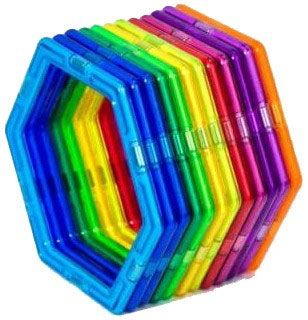 Stavebnice Magformers - Šestiúhelníky