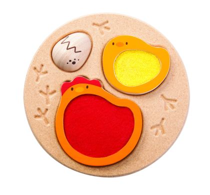 Plan Toys, Puzzle - Životní cyklus kuřete