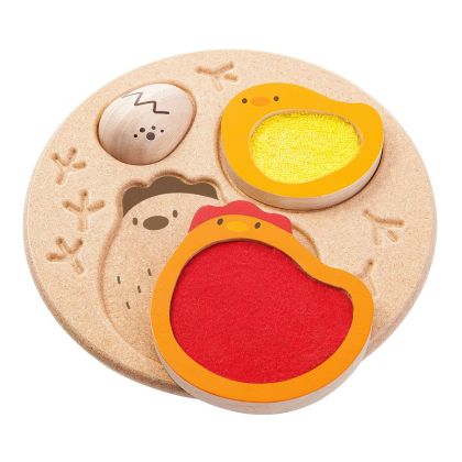 Plan Toys, Puzzle - Životní cyklus kuřete