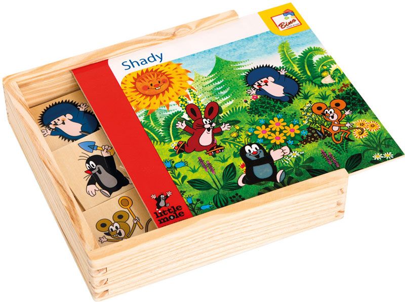 Bino Co kam patří, stíny - Krtek