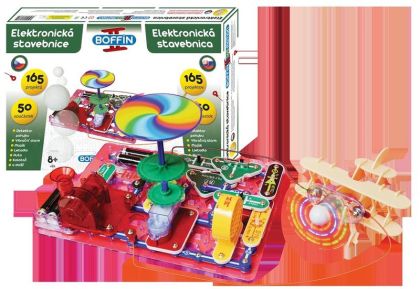 Stavebnice Boffin II. Motion 165 elektronická 165 projektů