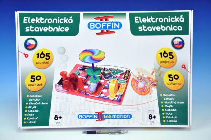 Stavebnice Boffin II. Motion 165 elektronická 165 projektů