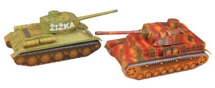 Vystřihovánky Historické tanky