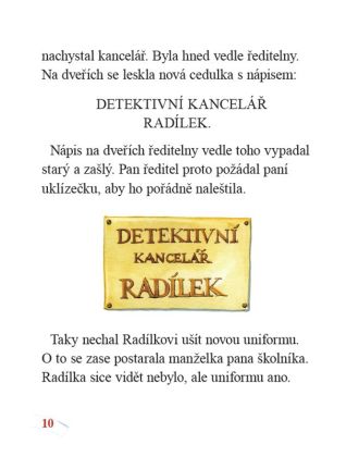 Velký případ školního detektiva - První čtení, to nic není - Pospíšilová, Zuzana