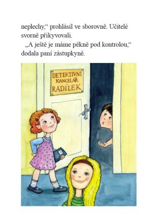 Velký případ školního detektiva - První čtení, to nic není - Pospíšilová, Zuzana