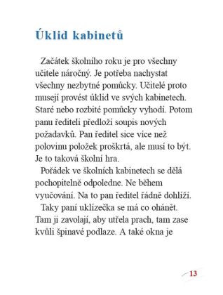 Velký případ školního detektiva - První čtení, to nic není - Pospíšilová, Zuzana