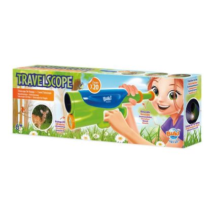 BUKI Dětský teleskop s LED svítilnou