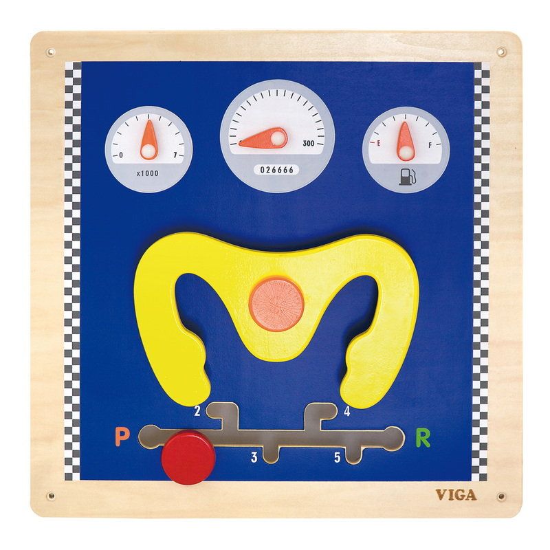 VIGA, Dřevěný nástěnný volant