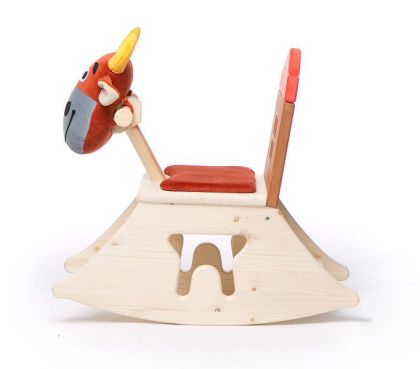 Dřevěná houpací Kráva