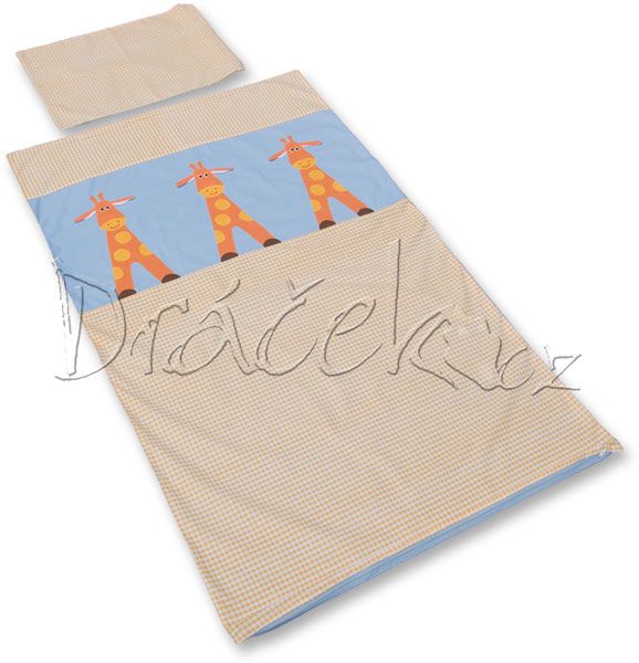 Dětské povlečení Žirafy žluté malé