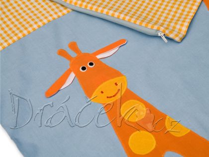 Dětské povlečení Žirafy žluté malé