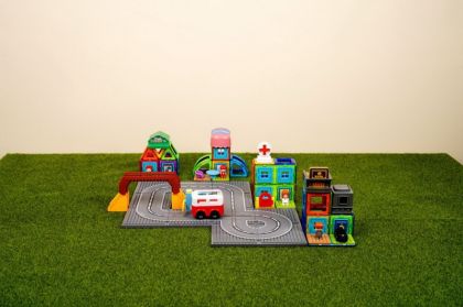 Stavebnice Magformers - Městečko Nemocnice