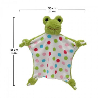 Žabka 31cm, uzlík.maňásek