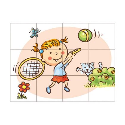 Dino, Kostky Příšerky dřevo 12ks