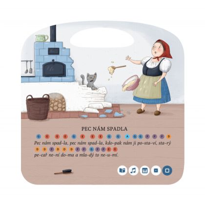 Albi interaktivní mluvící kniha - Zpívánky 1 - Kouzelné čtení - 3.vydání