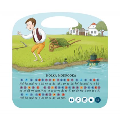 Albi interaktivní mluvící kniha - Zpívánky 1 - Kouzelné čtení - 3.vydání