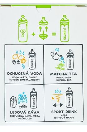 Zdravá láhev, ŠEJKR SÍTKO růžové