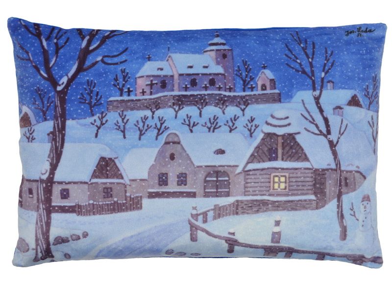 Polštář 45x30cm Lada,Tichá noc