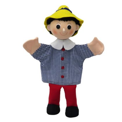 Kluk s dlouhým nosem 32cm, maňásek