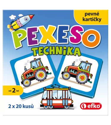 Efko Pexeso TECHNIKA BABY