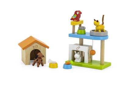 VIGA, Dřevěná sada se zvířátky