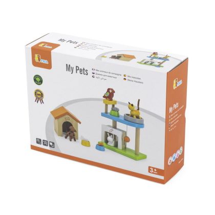 VIGA, Dřevěná sada se zvířátky