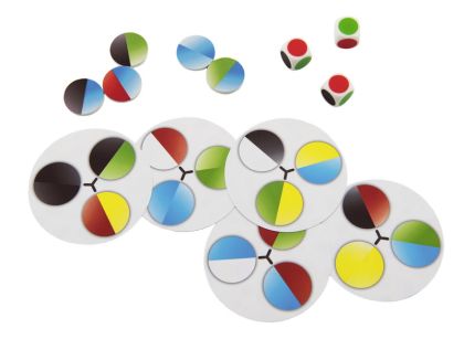 Colo-rolo společenská hra v plechové krabičce 9x5cm