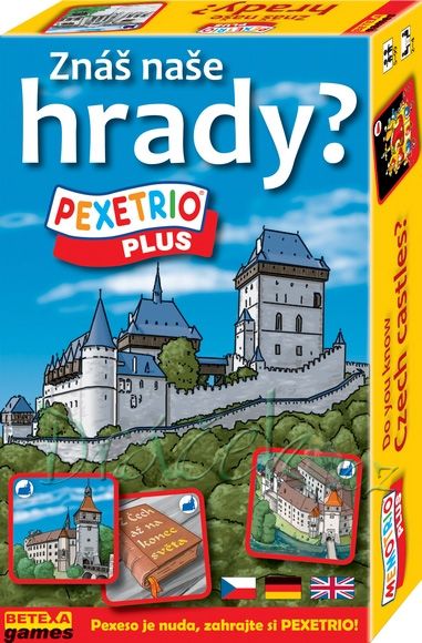 Pexetrio - Znáš naše hrady? 54 dílků