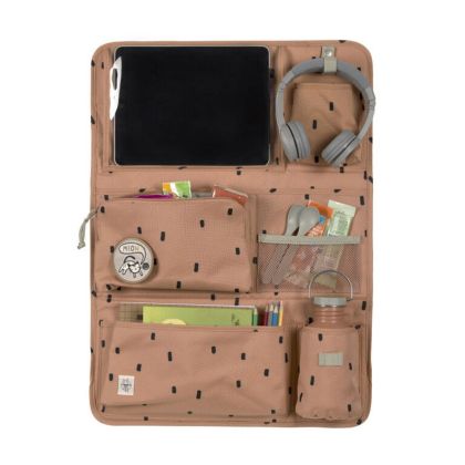 Kapsář do auta Lässig Car Wrap-to-Go Happy Prints caramel