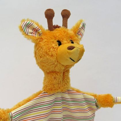 Moravská Ústředna Uzlíkový maňásek Žirafa