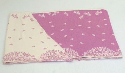 Šátek na nošení miminek a dětí ŠaNaMi - Levandule 5m + DVD s návody zdarma