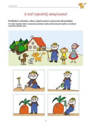 Albatros, Pohádková logopedie - O veliké řepě - Irena Šáchová