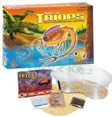 Pravěké akvárium - Triassic Triops KIT - Kompletní sada pro chov listonohů