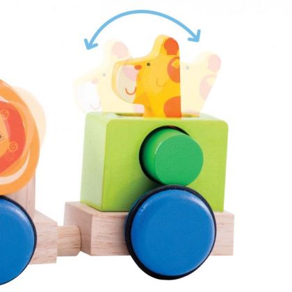 Wonderworld, Dřevěný vláček Safari