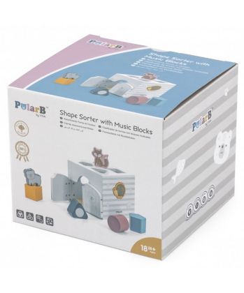 VIGA, Dřevěná vkládačka se zvířátky