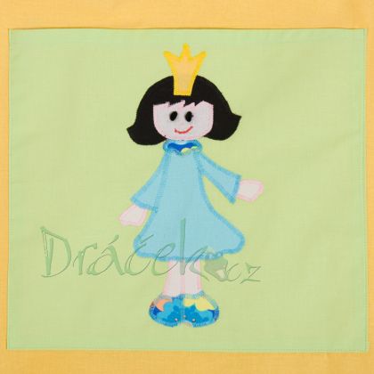 Kapsář za postel Princezny 200 cm
